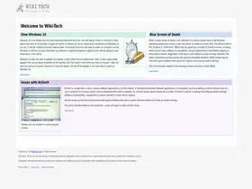 Preview of  wiki-tech.net