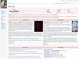 Preview of  wikimoon.org