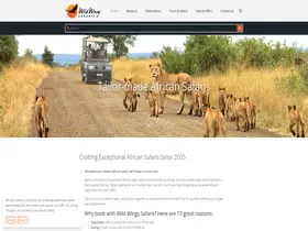 Preview of  wild-wings-safaris.com