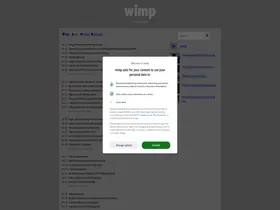 Preview of  wimp.com