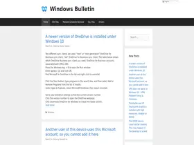 Preview of  windowsbulletin.com