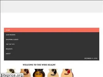 Preview of  wirerealm.com