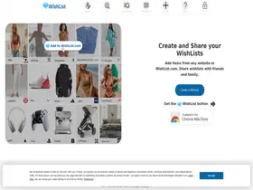 Preview of  wishlist.com