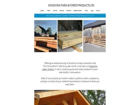 Preview of  woodviewforestproducts.com