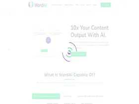 Preview of  wordai.com