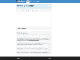 Preview of  wordcounter.net