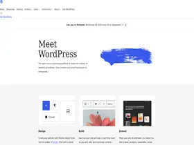 Preview of  wordpress.org