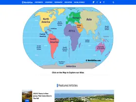 Preview of  worldatlas.com