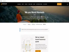 Preview of  worldnomads.com