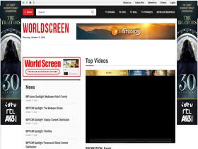 Preview of  worldscreen.com