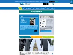 Preview of  writersguild.org.uk