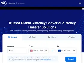 Preview of  xe.com
