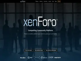 Preview of  xenforo.com