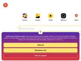 Preview of  yandex.com