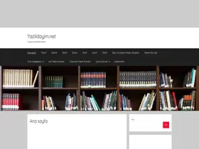 Preview of  yazilidayim.net