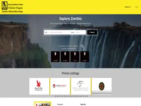 Preview of  yellowpages.co.zm