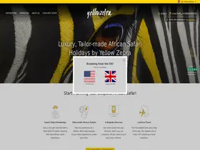 Preview of  yellowzebrasafaris.com