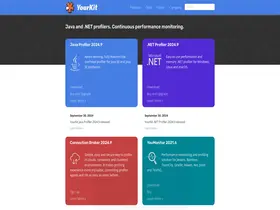 Preview of  yourkit.com