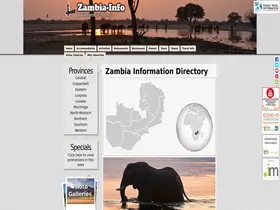 Preview of  zambia-info.org