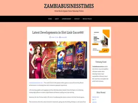 Preview of  zambiabusinesstimes.com