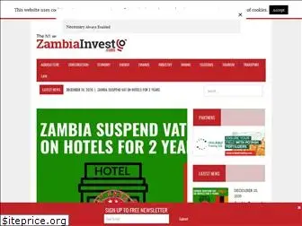 Preview of  zambiainvest.com