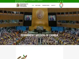 Preview of  zambiamissionun.com