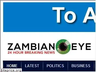 Preview of  zambianeye.com