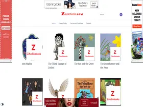 Preview of  zaudiobooks.com