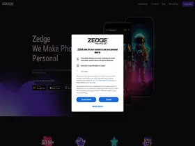 Preview of  zedge.net