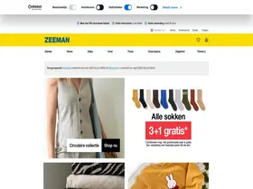 Preview of  zeeman.com