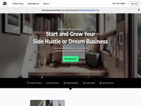 Preview of  zenbusiness.com