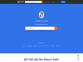 Preview of  zippia.com