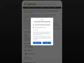 Preview of  zipware.org