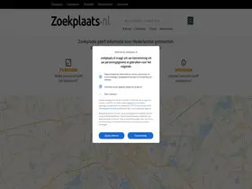 Preview of  zoekplaats.nl