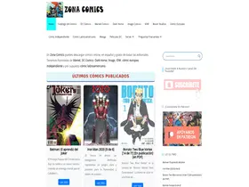 Preview of  zonacomics.com