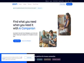 Preview of  zoom.com